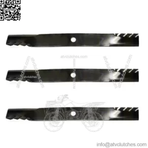 M142514 Set of (3) Mower Blade Fits John Deere 1070 2210 3120 3320 3520 3720