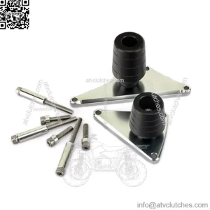 POM And Billet Aluminum Alloy Frame Crash Protectors For Motorcycle