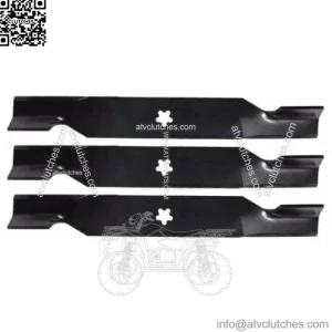 Z254i Z 254 i 54" Zero-Turn High-Lift Bagging Mower Blades Set of 3