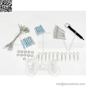 Can-Am Maverick X3 Clutch Cover Belt Quick Release Pin Kit Set
