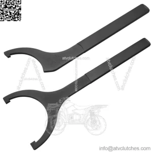Carbon Steel UTV Spanner Wrench Kit for 2015-2022 Can-Am Maverick X3 BLACK