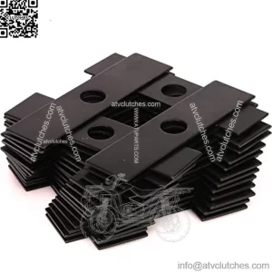 100PK Edger Blade (7-3/4" x 2") -1''Center Hole fits STIHL RYOBI EGO Husqvarna Oregon Black Powder Coated Heat Treated