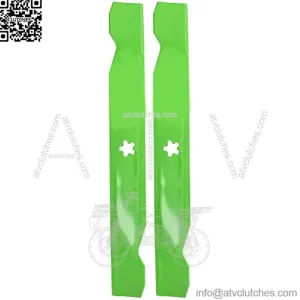 Lawn Mower Blade Set for AYP Husqvarna Poulan LT100 LT112 LT125 LR12 36 Inch Deck 532127841 532138496 (High-Lift)