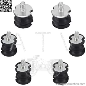 6Pcs Mount Buffer Element Chainsaw Parts AV Buffer for Husqvarna 61 66 133 136 141 272S 266 268 272XP