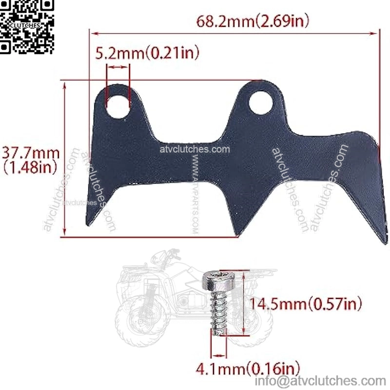 Bumper Spike Av Mount Catcher Kit For Husqvarna 235,235E,236,236E,240,240E Chainsaw 545033901 - Image 2