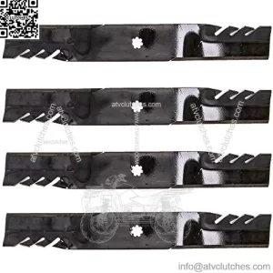 Oregon 4 Pack 592-615 G5 Gator Mulcher Blade for John Deere GX22151 GY20850 42"