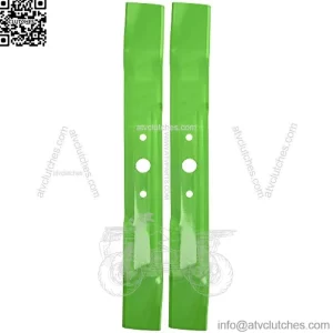 Lawn Mower Blade Set for John Deere GX325 GX335 LX255 42C Decks M135881 M148613 M159047 (High-Lift)