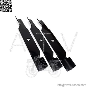 (3) 54" Hi Lift Blades for Husqvarna Replaces 187254 187256