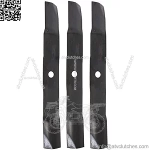 John Deere Original Equipment 3 Mower Blades #M168223