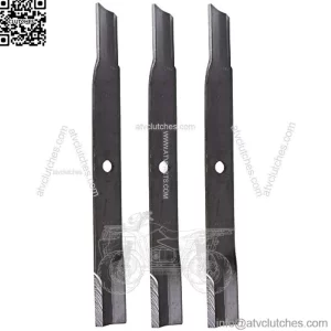 OEM High Lift Blade 3 Pack John Deere 72 172 272 F 910 911 915 925 2520 2720 3120 3203 3320 3520 3720 4005 M141786