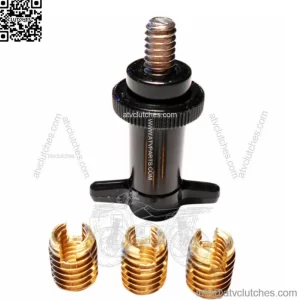 HardBagger Threaded Brass Batwing Fairing Insert Repair Kit 06-13 Harley Touring (For: Harley-Davidson)