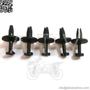 OEM ATV & Snowmobile Set of 5 Plastic Re-installable Rivets 0623-362