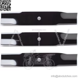 3PK 92-139 High Lift Blades for 48" Cub Cadet 742-04417, 942-04417
