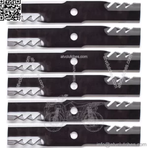 6PK 596-322 G5 Gator Blades for 52" Exmark 103-6392, 103-6402