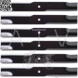 6PK 91-509 Heavy Duty Blades for 60" Dixie Chopper 112947, 30227-60