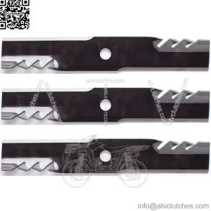 3PK 596-322 Gator Blades for Exmark 52" Radius E-Series RAE708GEM52300