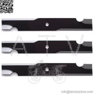 3PK 91-184 Heavy Duty Blades for 54" Toro 103-2508, 103-2518, 103-2528