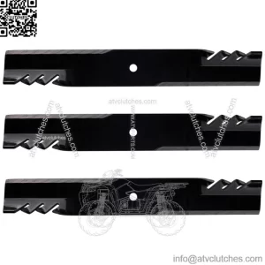 3PK 592-033 G5 Gator Blades for 72" Exmark 103-6399, 103-6404, 116-5171