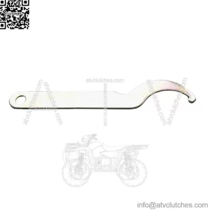 Color plated universal shock absorber adjustment wrench