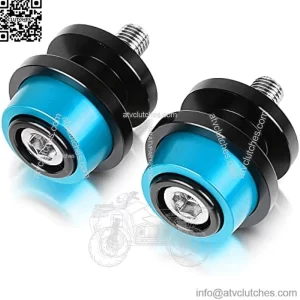 For DU.KE 125 200 390 Du.ke 790 Du.ke 890 RC 125 200 390 | Z750 Z1000 Nin.ja 250R 650R | ZX6R ZX10R ZX12R 10MM 2pcs Universal Swingarm Hooks (10MM Light Blue,M8 Nottolini)