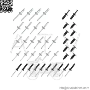 Complete Body Rivet Kit For EZGO TXT 1994-up Golf Cart Gas and Electric 42PCS
