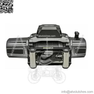 SX10000 12VDC Winch 10000lbs Single Line Pull 85' Steel Cable 5.5 HP