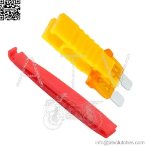 2x Fuse Clips Mini Fuse Puller Extractor Removal Tool Kit Car Parts Accessories (For: More than one vehicle)