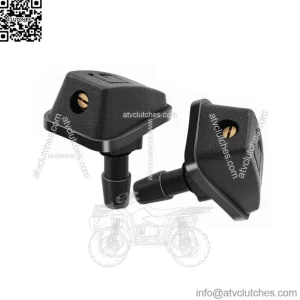 2PCS Car Windscreen Washer Fan-shaped Mist Water Spray Jet Nozzles Parts Set (For: Ford F-150)