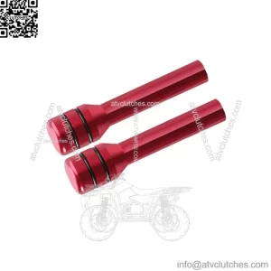 4Pcs Red Universal Car Interior Parts Door Locking Lock Knob Pull Pins Cover (For: Ford F-150)