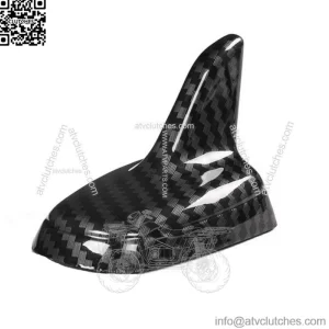 Black Carbon Fiber Look Car Roof Aerial Shark Fin Style Antenna Decor Trim Parts (For: Ford F-150)