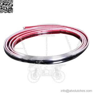 6.5FT Chrome Car Door Edge Strip Guard Protector Moulding Trim Anti Dent Parts (For: Ford F-150)