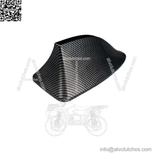 1x Black Carbon Fiber Shark Fin Car Roof Antenna Radio FM/AM Signal Aerial Parts (For: Ford F-150)