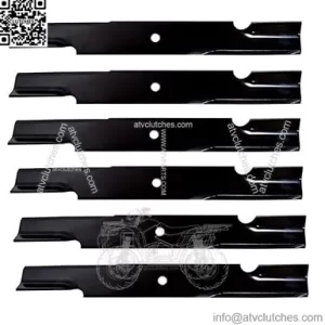 (6) Lawn Mower Blades for Bad Boy Zero Turn 61" Deck Replaces 038-6080-00