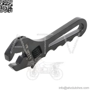 3AN-16AN Adjustable Wrench Black Aluminum Tool Spanner for Hose End Fitting