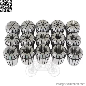 15Pcs ER25 Spring Collet 2MM to 16MM Set For CNC Engra