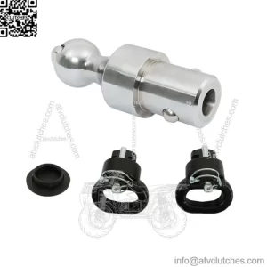 2-5/16" Gooseneck Ball & Safety Chain Anchor Kit 38000 lbs Puck System 60638