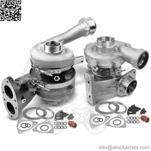 2x High & Low Pressure Turbo Turbocharger forFord F-250 08-10 Powerstroke 6.4L