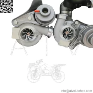 NEW Design GTX 9 Blades High Flow TD04 17T N54 BMW 335i Twin Turbocharger