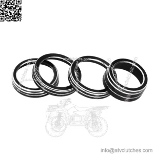 18-21JL/JLU Wrangler knob switch decorative ring #black