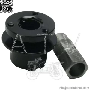 Steering wheel quick release 2# black