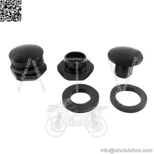 Honda rear window support rod plug # black