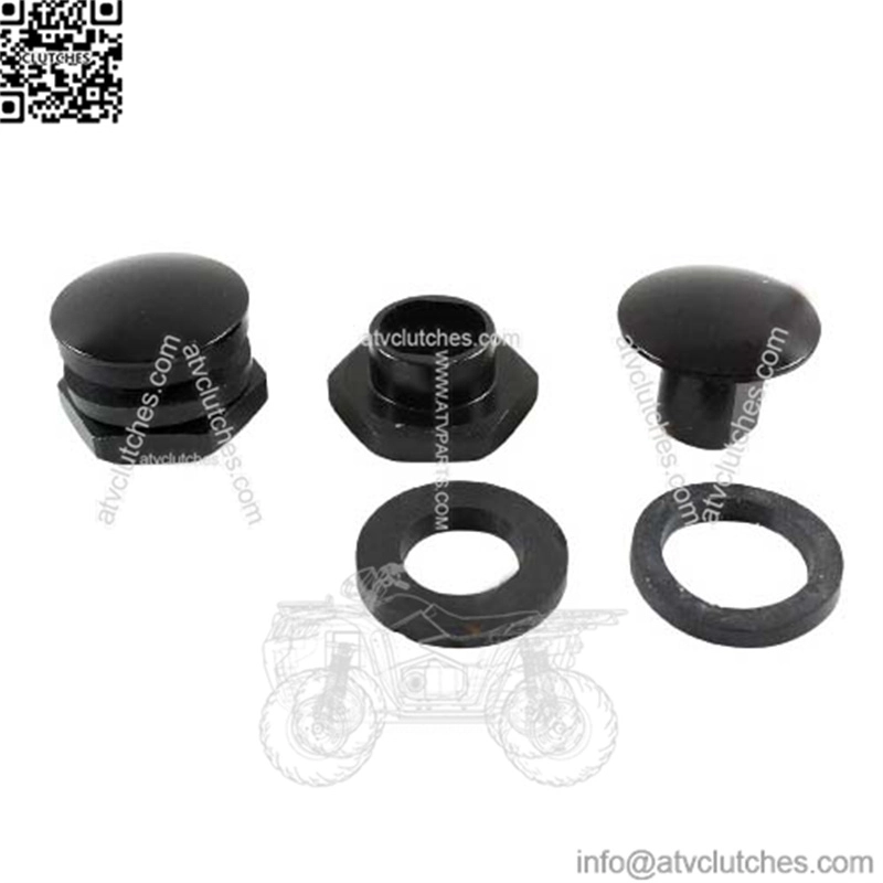 Honda rear window support rod plug # black