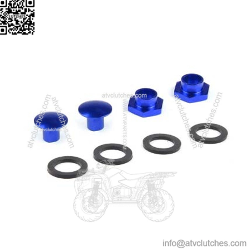 Honda rear window support rod plug #blue