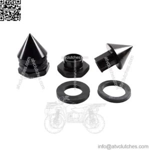 Honda rear window support rod plug (pointed head) # black