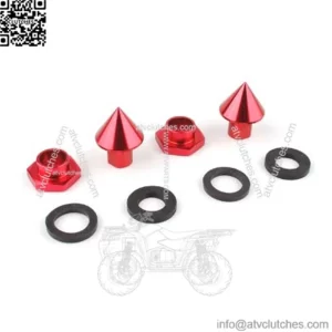 Honda rear window support rod plug (pointed head) # red