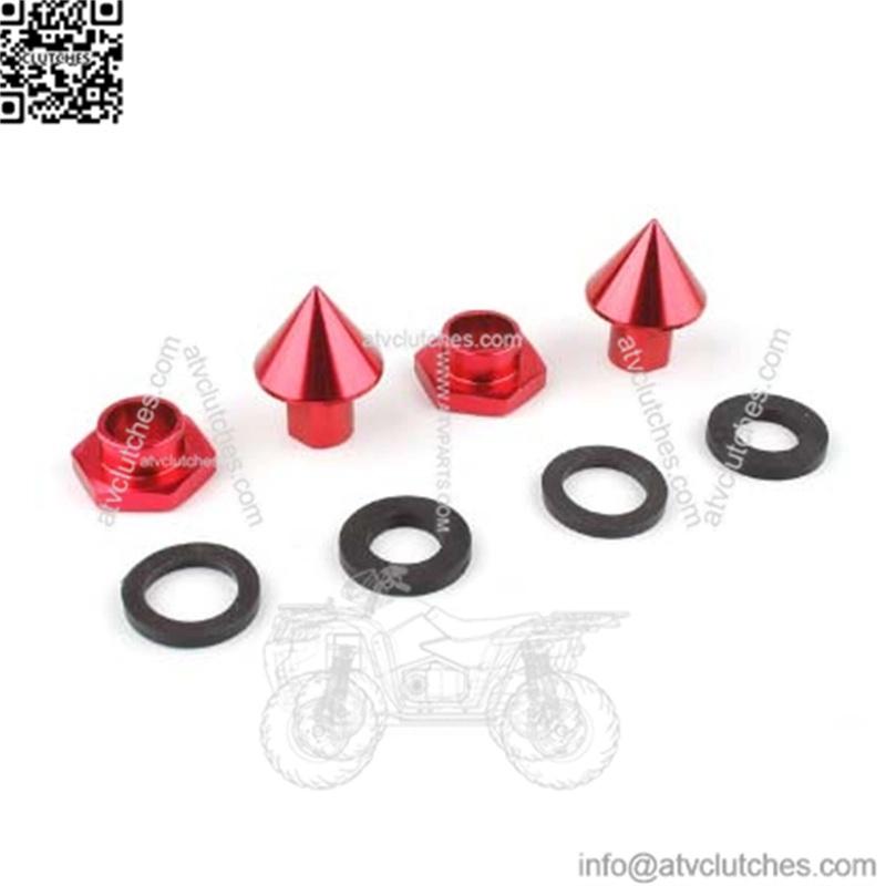 Honda rear window support rod plug (pointed head) # red