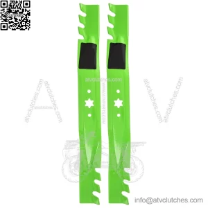LawnBlade Set for Cub Cadet 942-04308-X LTX1040 RZT-L42 Toothed