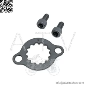 Front Sprocket Retainer Holder Hardware Bolts Kit for LTZ400 KFX400 DVX400 Z400