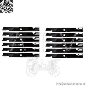 12PK Oregon 92-031 Lawn Mower Blades For 60" Exmark Lazer Z 103-6383 103-6393