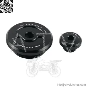 Engine Crankcase Cover Plugs For Yamaha YFZ450R/RSE 2014-2023 YXZ1000R 2017-2023